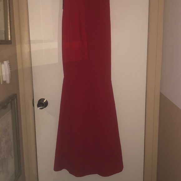 Red Cocktail Dress - Picture 3 of 5